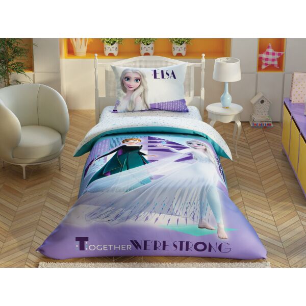 

Комплект постельного белья Tac Disney Frozen 2 Crystal подростковое (TAC60247554)
