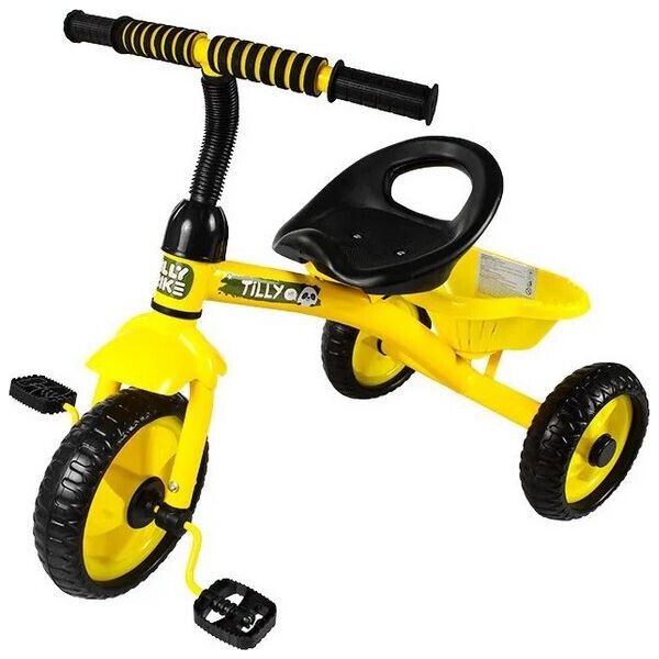 

Детский велосипед трехколесный TILLY TRIKE ЖЕЛТЫЙ