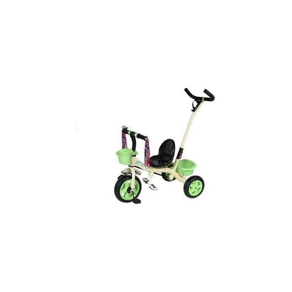 

Детский велосипед трехколесный TILLY ENERGY T-322, белый с салатовым