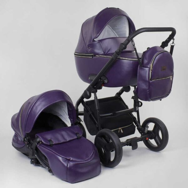 

Детская коляска универсальная 2 в 1 ROSY Dark purple (96583)