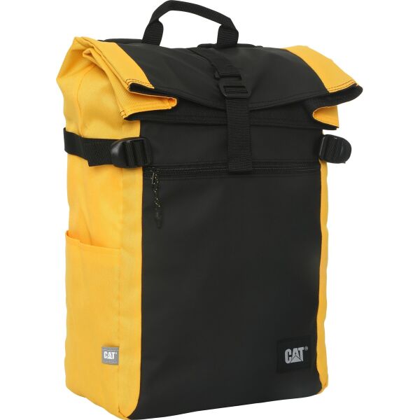 

Рюкзак с отделением для ноутбука CAT Heritage 83831;12 Черный/Желтый