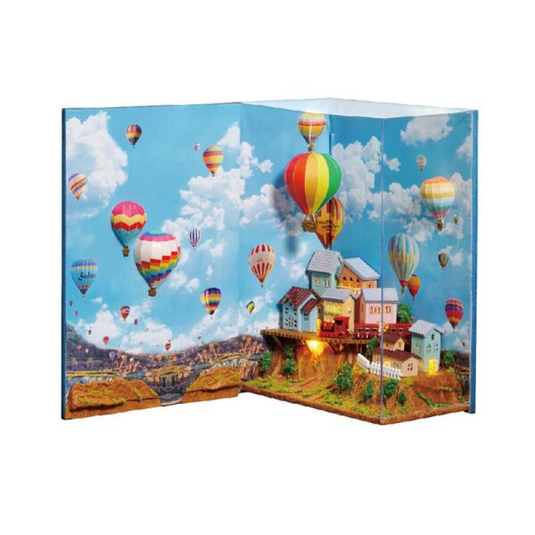 

Кукольный дом конструктор в книге DIY Cute Room N-002 Фестиваль в Шато 3D Румбокс