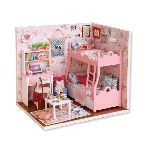 

Кукольный дом конструктор DIY Cute Room 3012-A Mood of Love 3D Румбокс