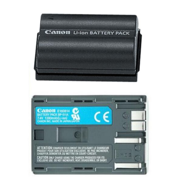 

Батарея Canon BP-511A (PowerShot G6 G5 G3 G2 G1 Pro1 Pro 90 EOS D30 / D60)