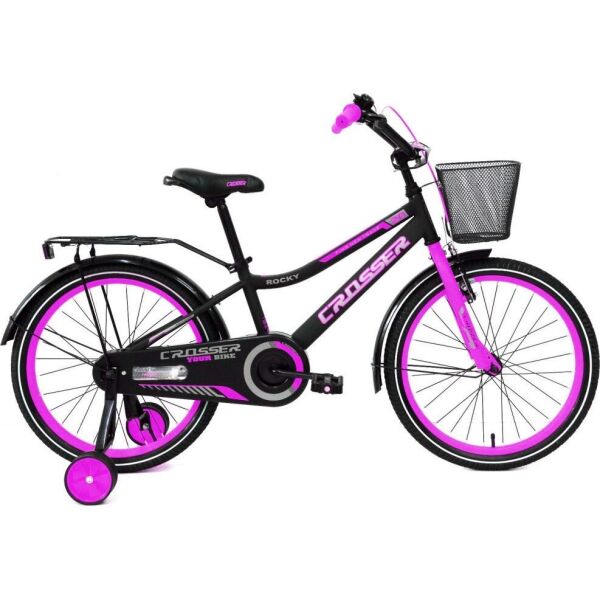 

Велосипед Crosser 20" Rocky Black / Pink (ROCKY CROSSER20)