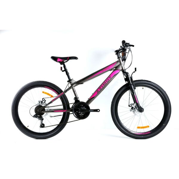 

Велосипед Azimut Extreme 2021 Shimano 24" 13" Black / Pink (Extreme/GFRD)