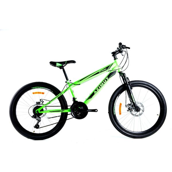 

Велосипед Azimut Extreme 2021 Shimano 26" 14" Green (Extreme/GFRD)