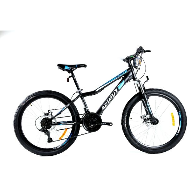 

Велосипед Azimut Forest 2021 Shimano 26" 13" Black / Blue (Forest/GFRD)