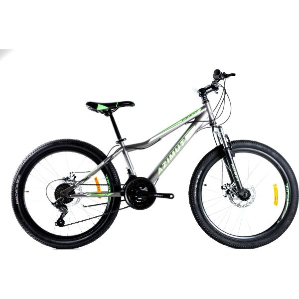 

Велосипед Azimut Forest 2021 Shimano 26" 13" Grey / Green (Forest/GFRD)