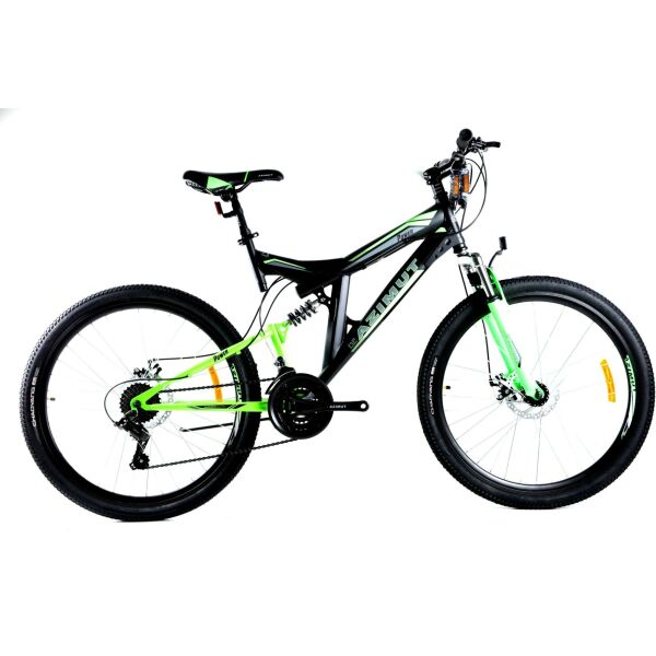 

Велосипед Azimut Power 2021 Shimano 24" 17" Black / Green (Power/GFRD)