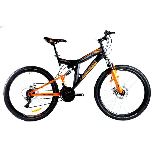 

Велосипед Azimut Power 2021 Shimano 24" 17" Black / Orange (Power/GFRD)