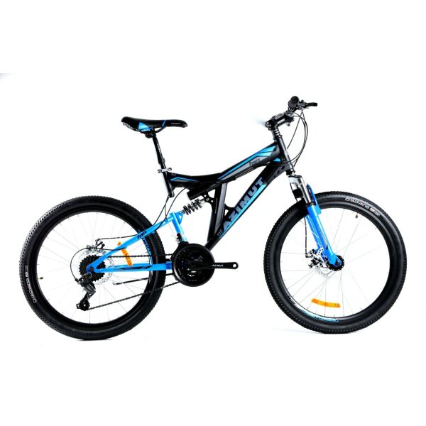

Велосипед Azimut Power 2021 Shimano 26" 19,5" Black / Blue (Power/GFRD)