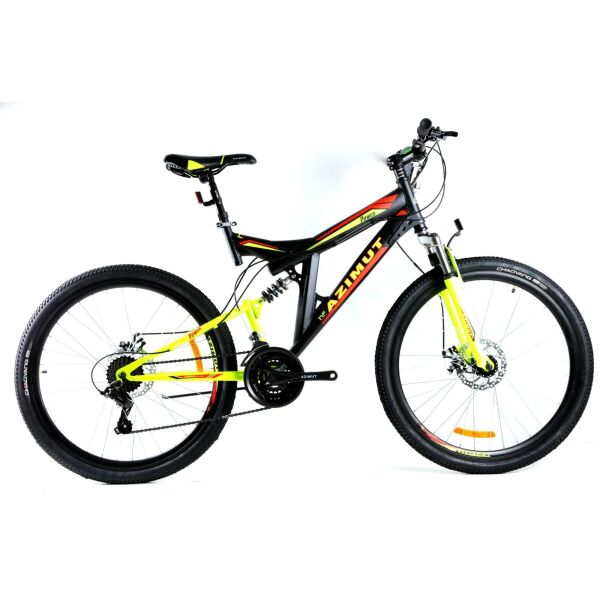 

Велосипед Azimut Power 2021 Shimano 26" 19,5" Black / Yellow (Power/GFRD)