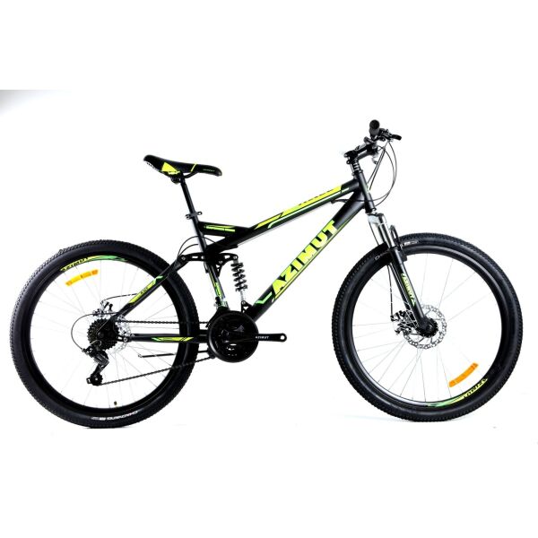 

Велосипед Azimut Race 2021 Shimano 26" 18" Black / Green (Race/GFRD)