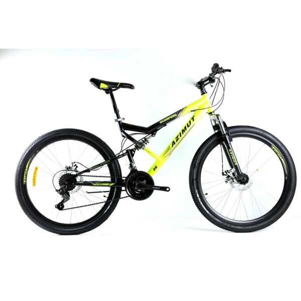 

Велосипед Azimut Scorpion 2021 Shimano 24" 17" Black / Yellow (Scorpion/GFRD)