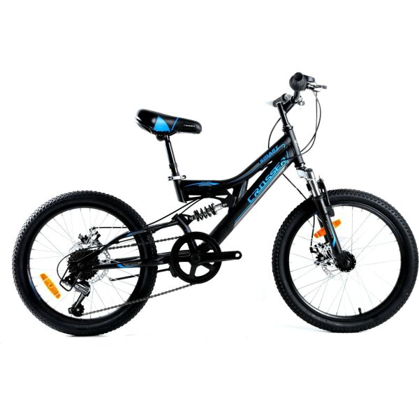 

Велосипед Crosser Smart 2021 Shimano 20" 12" Black / Blue (Smart/GFRD)