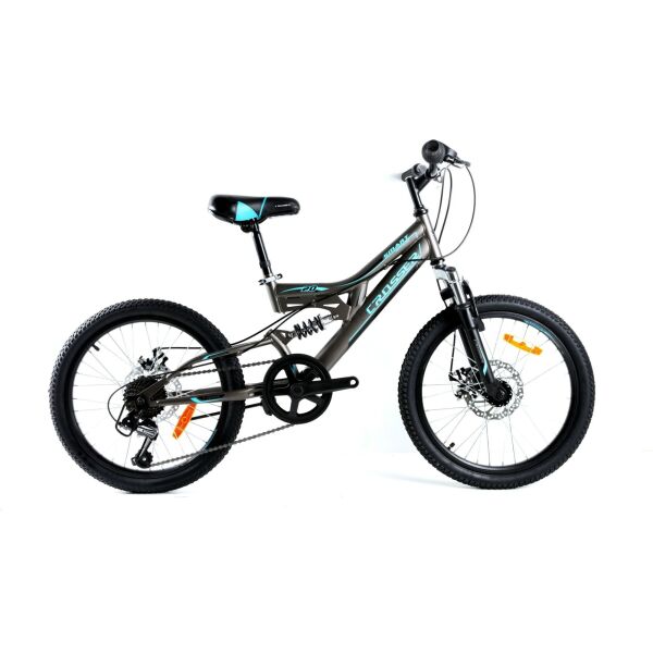 

Велосипед Crosser Smart 2021 Shimano 20" 12" Grey / Blue (Smart/GFRD)