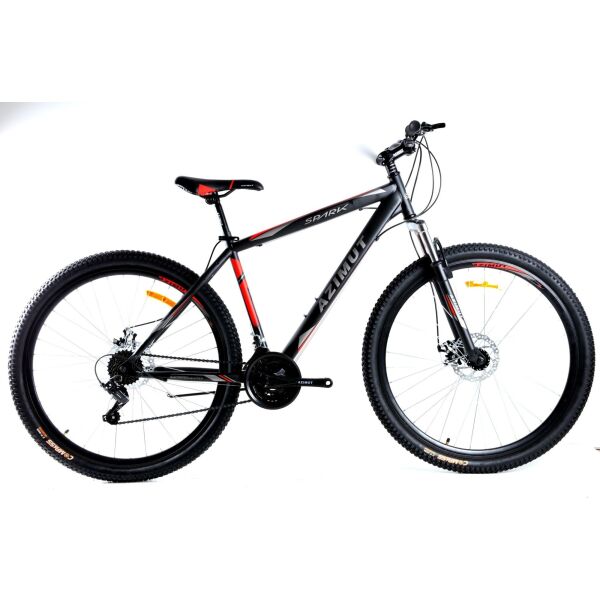 

Велосипед Azimut Spark 2021 Shimano 29" 21" Black / Red (Spark/GFRD)