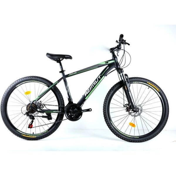 

Велосипед Azimut 2021 Shimano Aqua 27,5" 17" Black / Green (Aqua/GFRD)