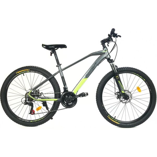 

Велосипед Azimut 2021 Shimano Gemini 29" 19" Grey / Green (Gemini/GFRD)