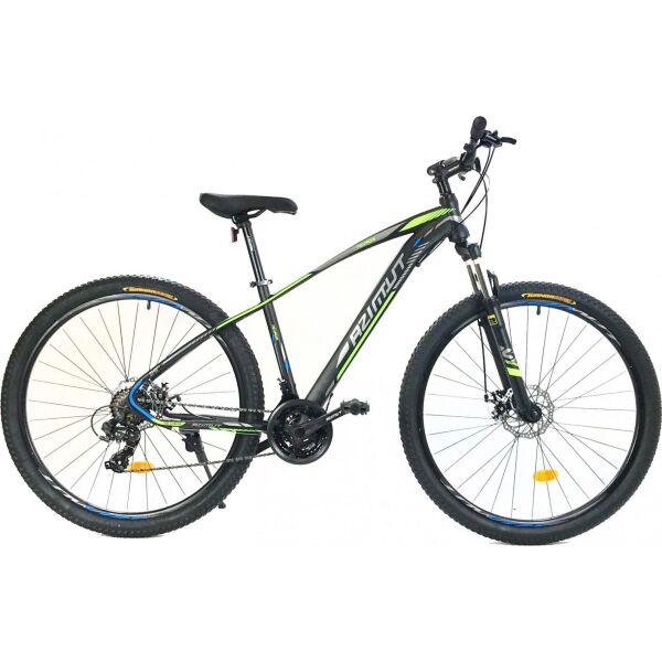 

Велосипед Azimut 2021 Shimano Nevada 27,5" 17" Black / Green (Nevada/GFRD)