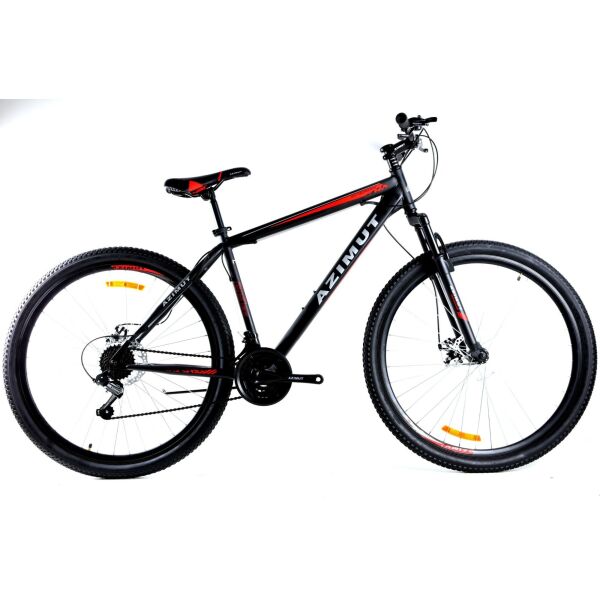

Велосипед Azimut 2021 Energy Shimano 26" 21" Black / Red (Energy/GFRD)