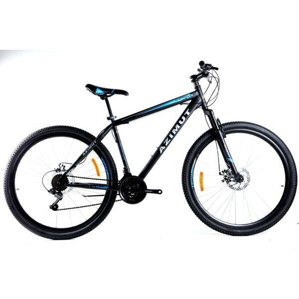

Велосипед Azimut 2021 Energy Shimano 26" 21" Black / Blue (Energy/GFRD)