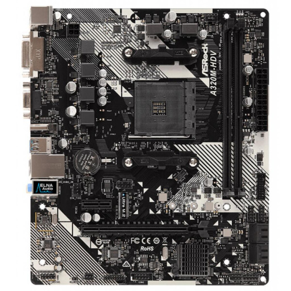 

Материнская плата ASRock A320M-HDV R4.0 Socket AM4