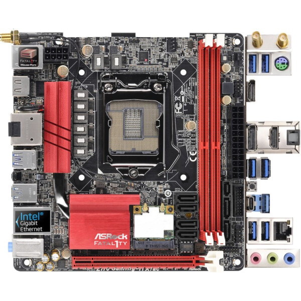 

Материнская плата ASRock Fatal1ty Z170 Gaming-ITX/ac