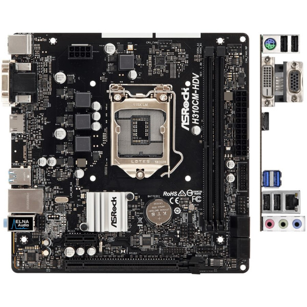 

Материнская плата ASRock H310CM-HDV
