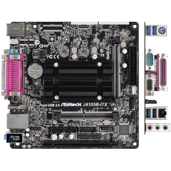 

Материнская плата ASRock J4105B-ITX