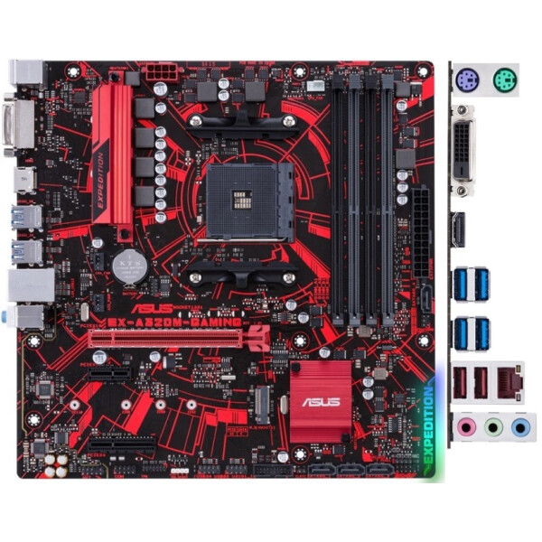 

Материнская плата Asus EX-A320M-GAMING (90MB0VG0-M0EAYM)