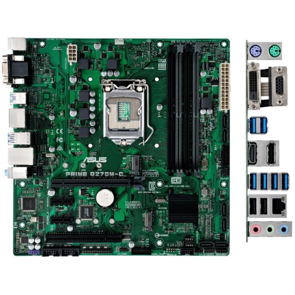 

Материнская плата Asus PRIME Q270M-C (90MB0SZ0-M0EAYM)