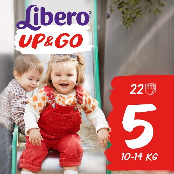 

Подгузники-трусики Libero Up&Go 5 (10-14 кг), 22 шт.
