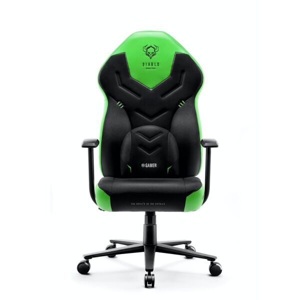 

Геймерское кресло Diablo X-Gamer 2.0 Normal Size Black/Green