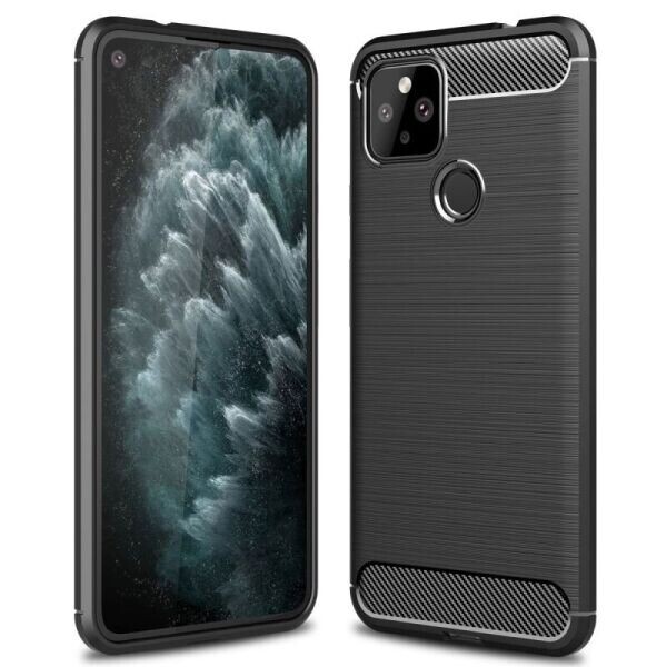 

Защитный чехол UniCase Carbon для Google Pixel 4a 5G - Black