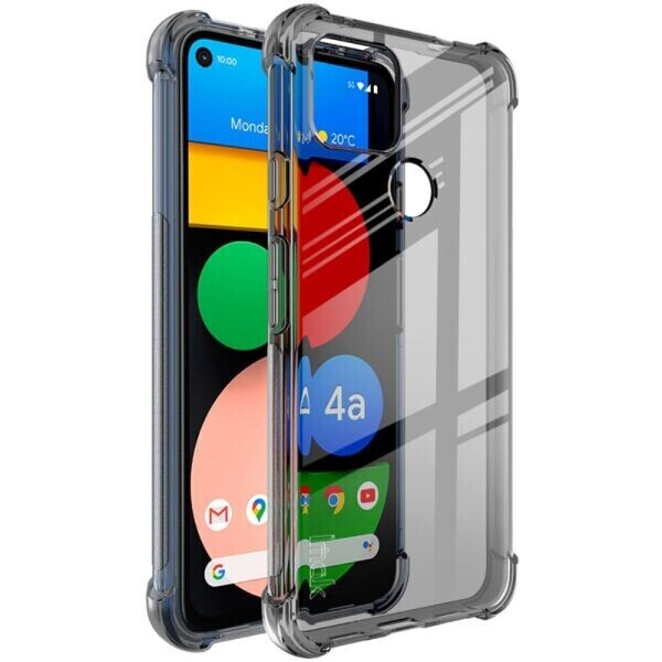 

Защитный чехол IMAK Airbag MAX Case для Google Pixel 4a 5G - Transparent Black