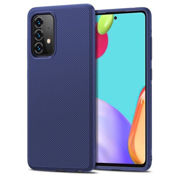 

Защитный чехол UniCase Twill Soft для Samsung Galaxy A52 (A525) - Blue