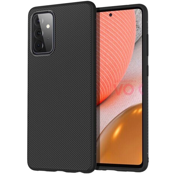

Защитный чехол UniCase Twill Soft для Samsung Galaxy A72 (А725) - Black
