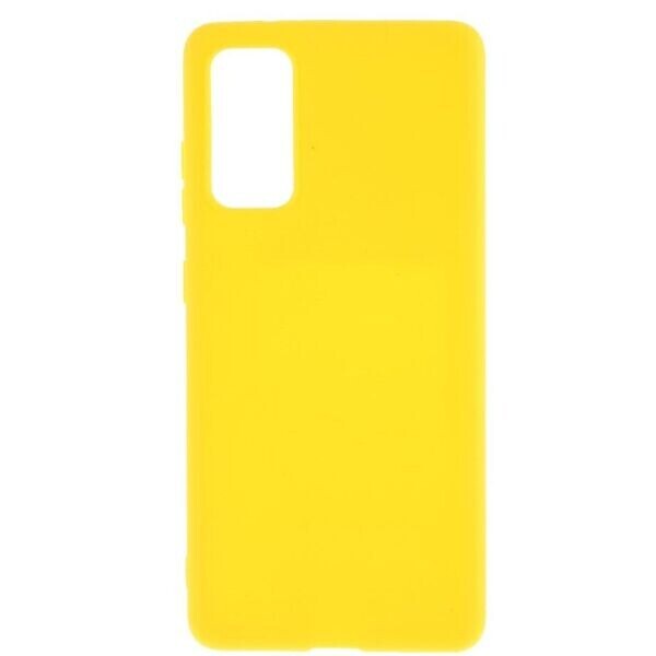 

Силиконовый (TPU) чехол Deexe Matte Case для Samsung Galaxy S20 FE (G780) - Yellow