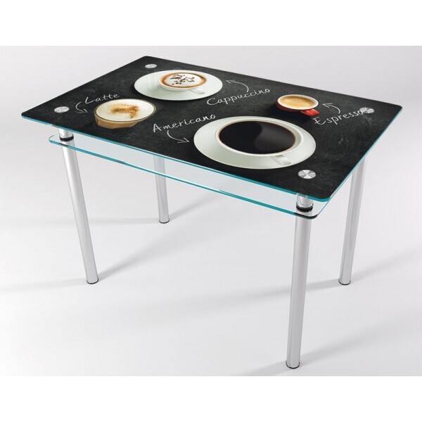 

Стол стеклянный "Jam" Американо KT-01 120х80 см