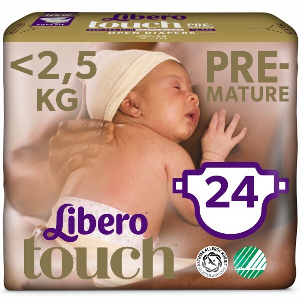 

Подгузники Libero Touch Prema 0 (до 2,5 кг), 24 шт.