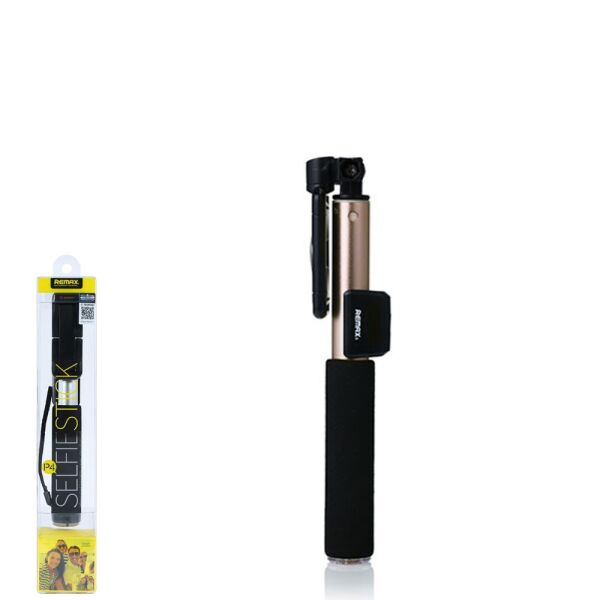 

Монопод Remax RP-P4 Bluetooth Selfie Stick Gold