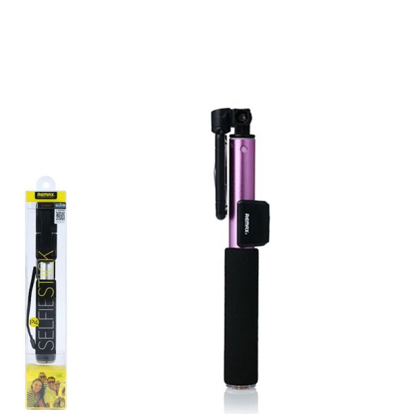 

Монопод Remax RP-P4 Bluetooth Selfie Stick Pink