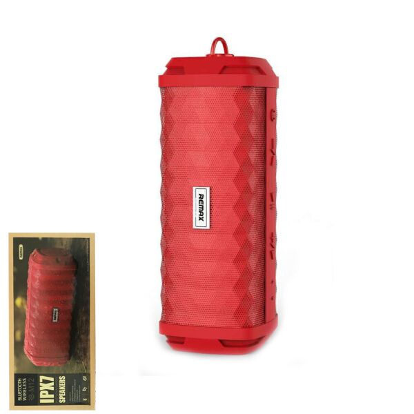 

Bluetooth колонка Remax RB-M12 IPX7 Red