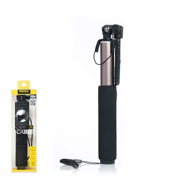 

Селфи-палка Remax Mini RP-P5 Cable Selfie Stick Gold
