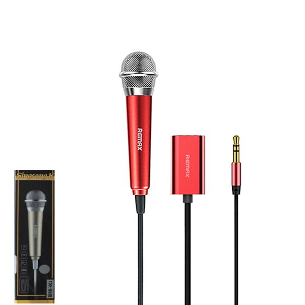 

Мини микрофон Remax Sing Song K Microphone RMK-K01 Red