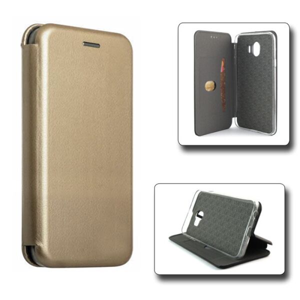 

Чехол-книжка Book Case для Samsung Galaxy J4-2018 (J400) Золотистый