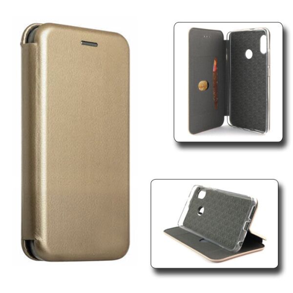 

Чехол-книжка Book Case для Huawei P Smart Plus + (Nova 3i) Золотистый