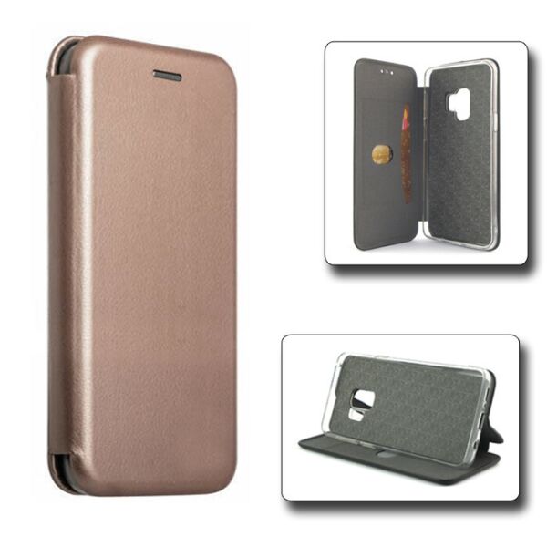 

Чехол-книжка Book Case для Samsung Galaxy S9 (G960) Rose gold